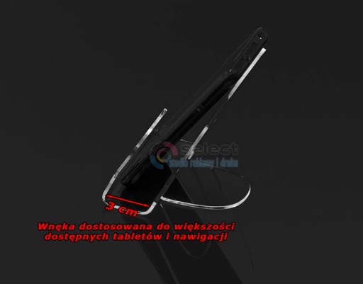 VEĽKÝ STOJAN NA TABLET STOJAN NA TELEFÓN PLEXI 3mm