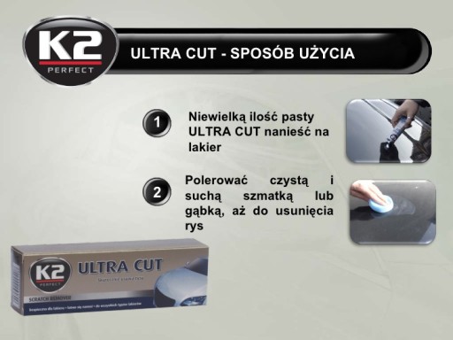 ULTRA CUT K2 PRE EFEKTÍVNE ODSTRAŇOVANIE ŠKRABINCOV 951
