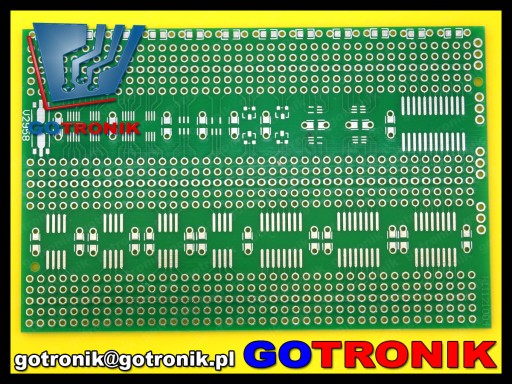 Univerzálna doska plošných spojov 7x11cm________PCB-092