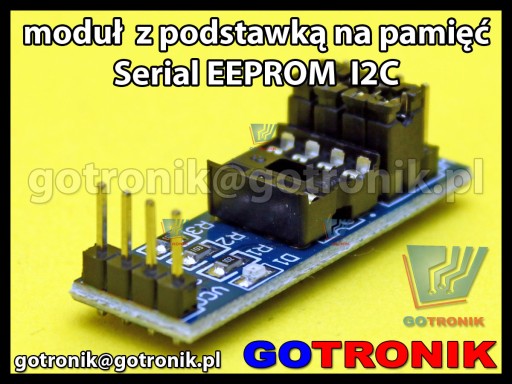 Pamäťový modul 24Cxxxx I2C Serial Eeprom _LCT-008