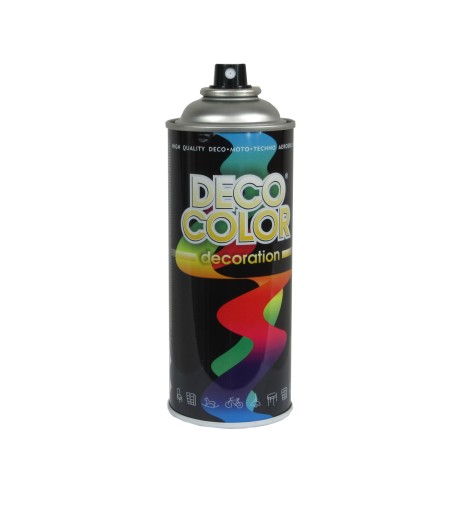 Farba v spreji DecoColor 400ml BLACK POL 9005