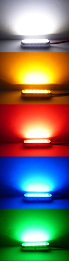 LED lampa 6 SMD Tuning NEON SCOOTER MOTOR Panel 12V