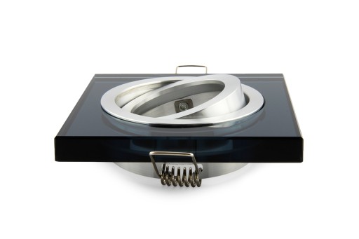 SET: sklenená objímka, strojček + GU10 10W LED žiarovka