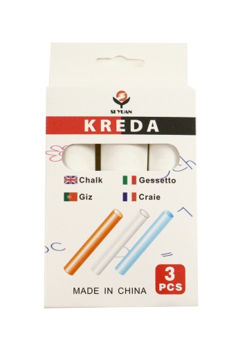 WHITE CHALK LARGE 3 ks - 107999