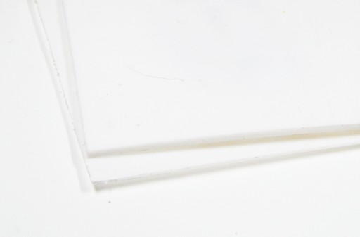 Teflónový PTFE pre tesnenia 100x100mm 2mm doska