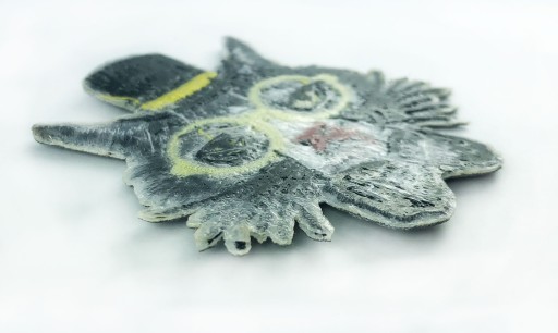 Nášivka CAT TERMO, nažehľovacia mačacia tvár, 6 cm