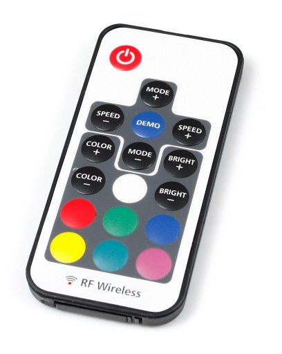 RF-RGB-17 OVLÁDAČ PRE RGB LED PÁSKY | OVLÁDAČ