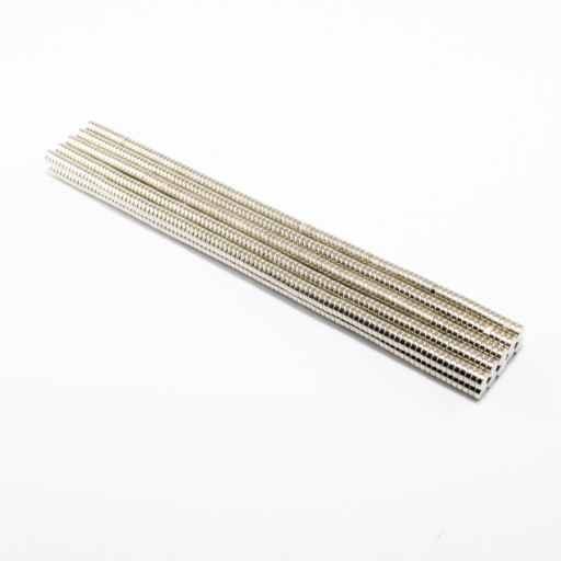 VALEC NEODYMOVÝ MAGNET 3x1 N38 SADA 100 KS