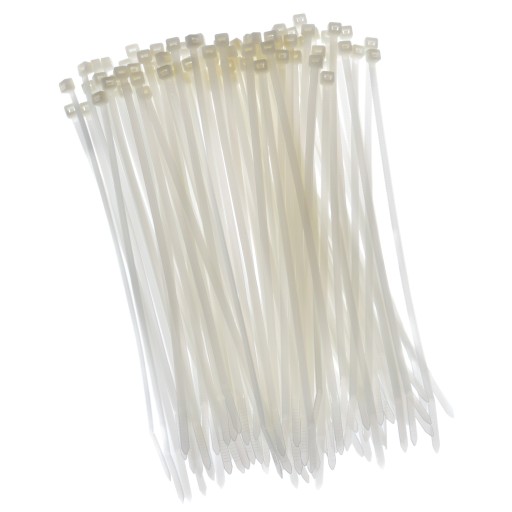 Sťahovacie pásky 'Standard 100x2,5mm Biela