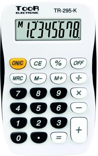 TOOR TR-295-K 8-POLOHOVÁ VRECKOVÁ KALKULAČKA