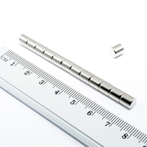 VALEC NEODYMOVÝ MAGNET 6x6 N38 SADA 15 KUSOV
