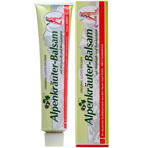 Alpenkrauter Gaštanový a hroznový balzam 200ml