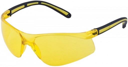 Ardon M8200 žlté bezpečnostné okuliare s UV filtrom