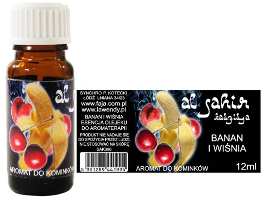 BANÁNOVÝ A VIŠŇOVÝ AL SAHIR KRBOVÝ OLEJ 12 ML