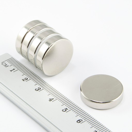 SILNÝ VALEC NEODYMOVÝ MAGNET 21x5 MM - 2 KUS