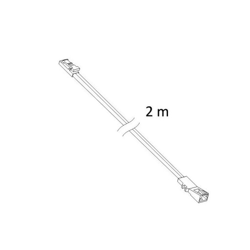 Kábel so zástrčkou a zásuvkou mini Design Light