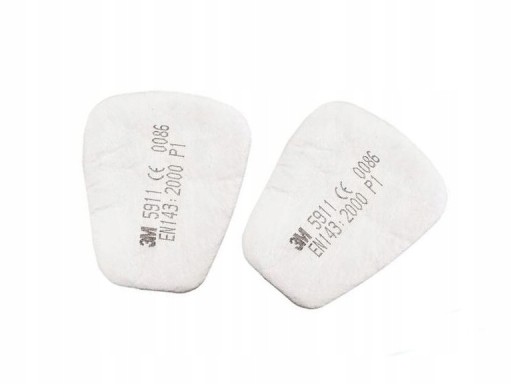 3M 5911 prachový filter pre masku 3M P1 R 2 ks