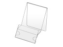 STOJAN, STOJAN NA TELEFON S PLEXI POPISOM, 6,5 cm