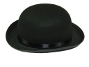 CHARLIE CHAPLIN BOWLINGOVÝ ČIAPOK, ČIERNA, 53-56CM