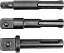 SDS-PLUS SADA ADAPTÉROV PRE ZÁSUVKY-1/4,3/8,1/2