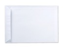 HK samolepiaca obálka s pruhom biela C4 (229 x 324 mm) Bong 50 kusov