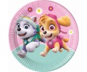 Paw PATROL papierové taniere ružové 23 cm - 8 ks