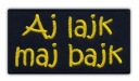 Náplasť na bicykel pre cyklistu Ach, ako rozprávka