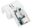 Lanberg nástenná zásuvka 1x RJ-45 Kat. 5E FTP
