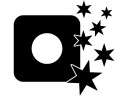 NÁLEPKA pod kontaktnú zásuvku SWITCH STAR do detskej izby