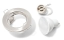 HALOGÉNOVÉ SVETLO SATÉN + LED 9W + GU10 SET