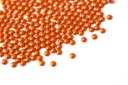 POLPERLEŤ TERMO KRUH oranžová matná 3 mm 100 ks