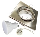 HALOGEN LIGHT SET pohyb Oceľ +LED GU10 9W
