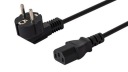 Kábel Napájací kábel PC/Tlačiareň/LCD/MONITOR 1,5m 3 vodiče
