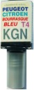 PEUGEOT BOURRASQUE BLEU KGN FARBA TEST-UP ARA