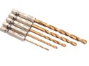 HSS KOVOVÉ VŔTAČKY PRE SKRUTKOVAČ 1/4' 1,5-4,8 mm