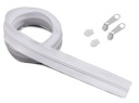 PÁSKA NA Zips, BIELY VYSTUŽENÝ Zips, 3MM + Zipsy