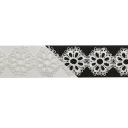Čipka Guipure 0,5m 23mm BIELA ​​G036