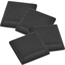 GUMOVÉ NOŽKY PRE STĹPOVÉ POUZDRO 13x13 MONACOR HF-10 4KS