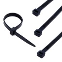 Sťahovacie pásky, sťahovacie pásky, 12,5x1000 mm, čierne, 1 ks