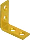 50 x UHLOVÝ NÁBYTOVÝ KONEKTOR 25x25x10x2,0 KMB1