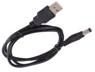 Kábel USB zástrčka - DC zástrčka 2.1 / 5.5 __ 1 m (2310)