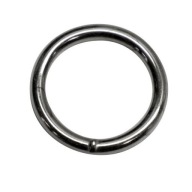 Kruh na šitie 25/4mm Kovový 5 ks