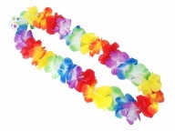 NÁHRDELNÍK HAWAIIAN FLOWERS HAVAJSKÁ VENČINA 100CM