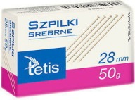 Krajčírske špendlíky 28mm 50 gramov