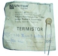 TERMISTOR ___ NTC-110 __ 1k _ UNITRA CEMI 5ks