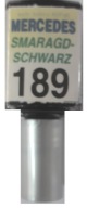 MERCEDES 189 SMARAGD SCHWARTZ FARBA TESTOVANIA ARA