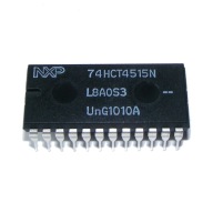 74HCT4515N 4515 4- až 16-riadkový dekodér/demultiplexor