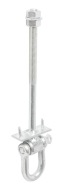 HÁČKOVÁ MONTÁŽ HÝJDAČKY S SHAKEL + ČEPY M12 270 mm