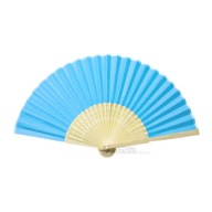 MODRÝ papierový ventilátor