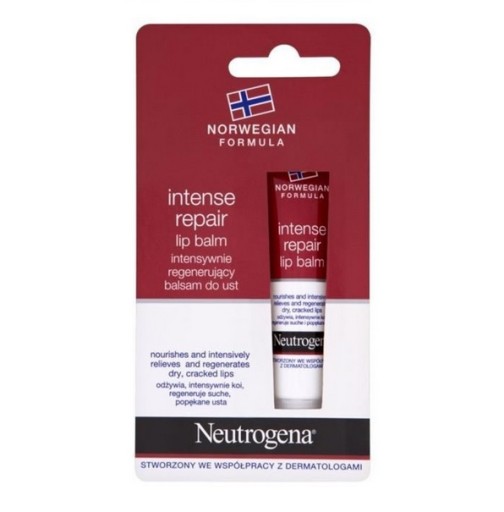Neutrogena Intense Repair balzam na pery 15 ml